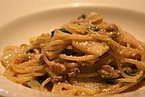 12 spaghettini with meat sauce of guinea fowl and kyoto vegetables.jpg